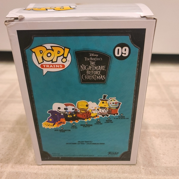 Funko Pop #09 Disney Oogie Boogie In Dice Cart Vinyl Figure - Picture 3 of 8